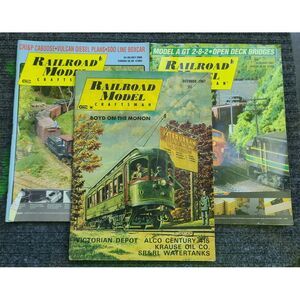 Vintage Railroad Model Craftsman Magazine 1967 2006 2007 Train Locomotive Book